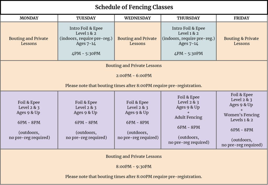 Fencing Lessons for Kids, Teens & Adults at LionHeart Academy